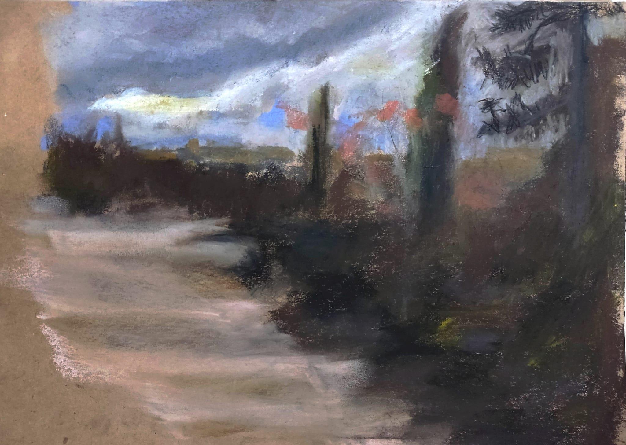 Arnona on a cloudy evening