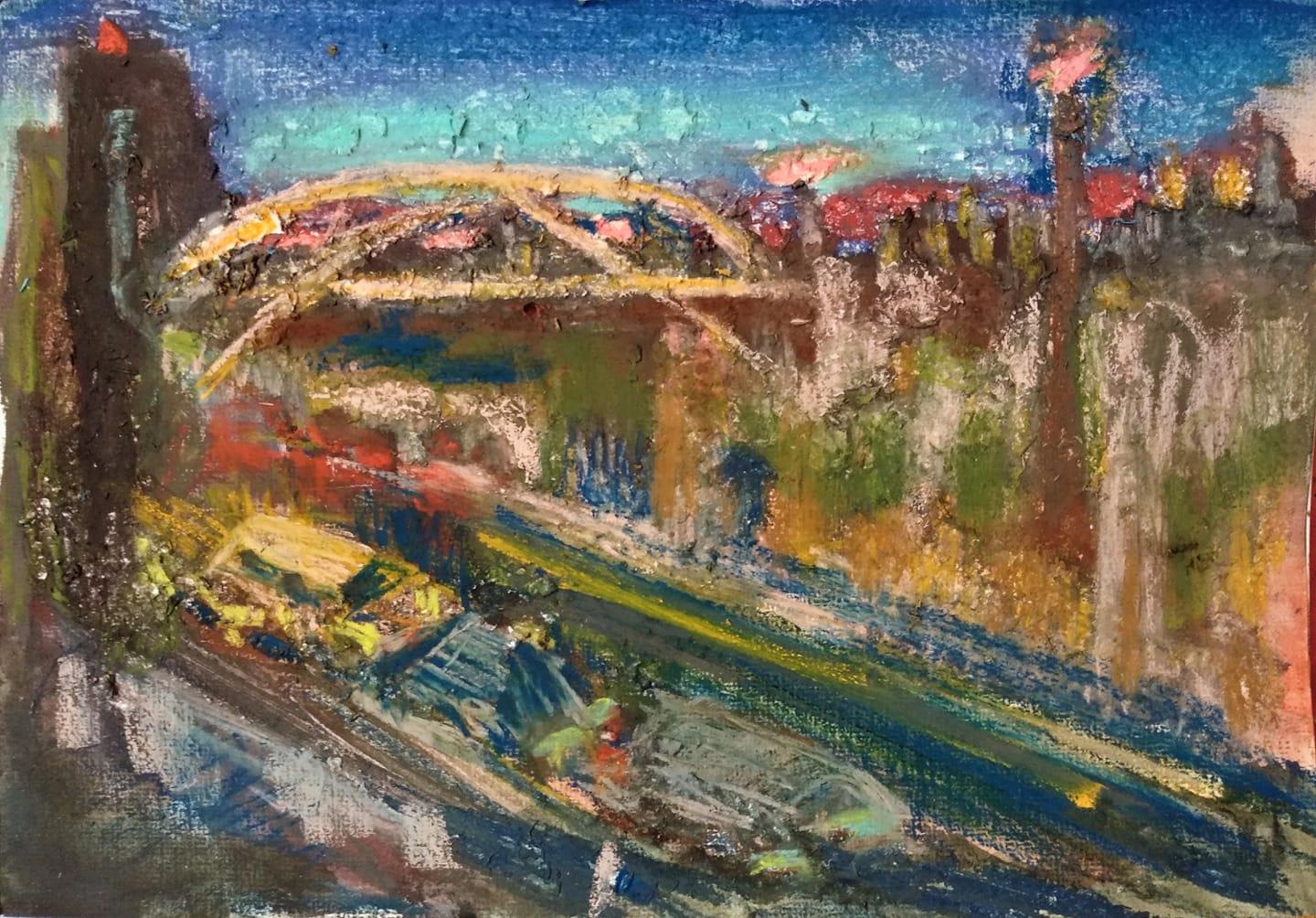 The bridge over Hebron Road