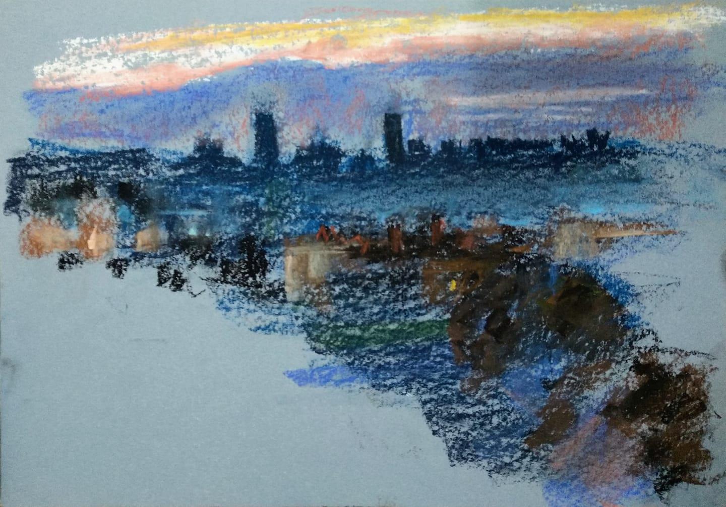 Jerusalem at sunset